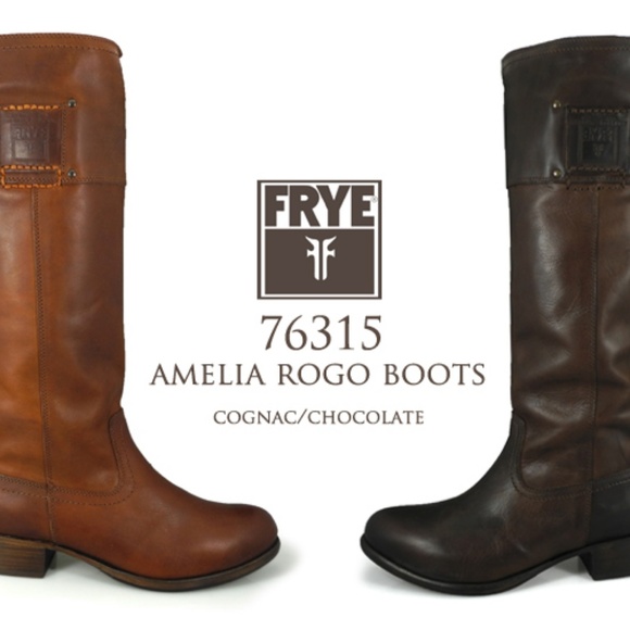 Frye Shoes - Frye Amelia Logo boots, size 7.5